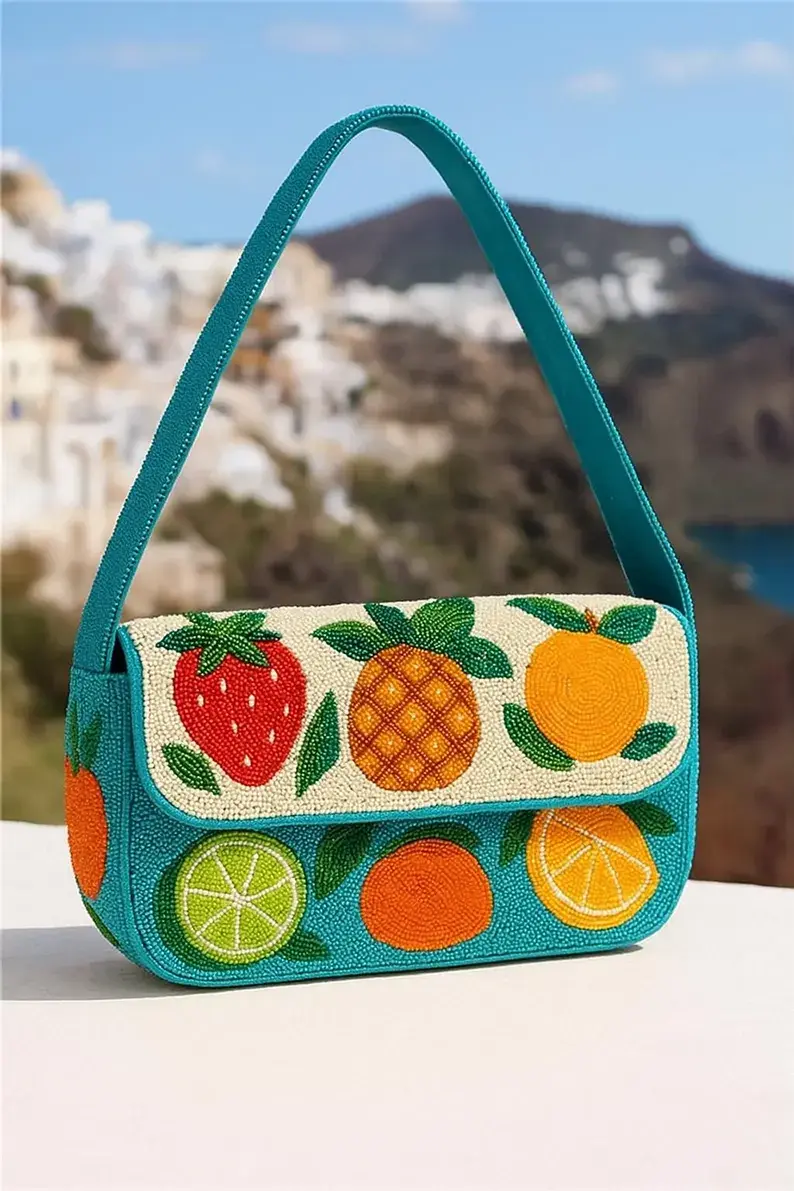 food beaded bags