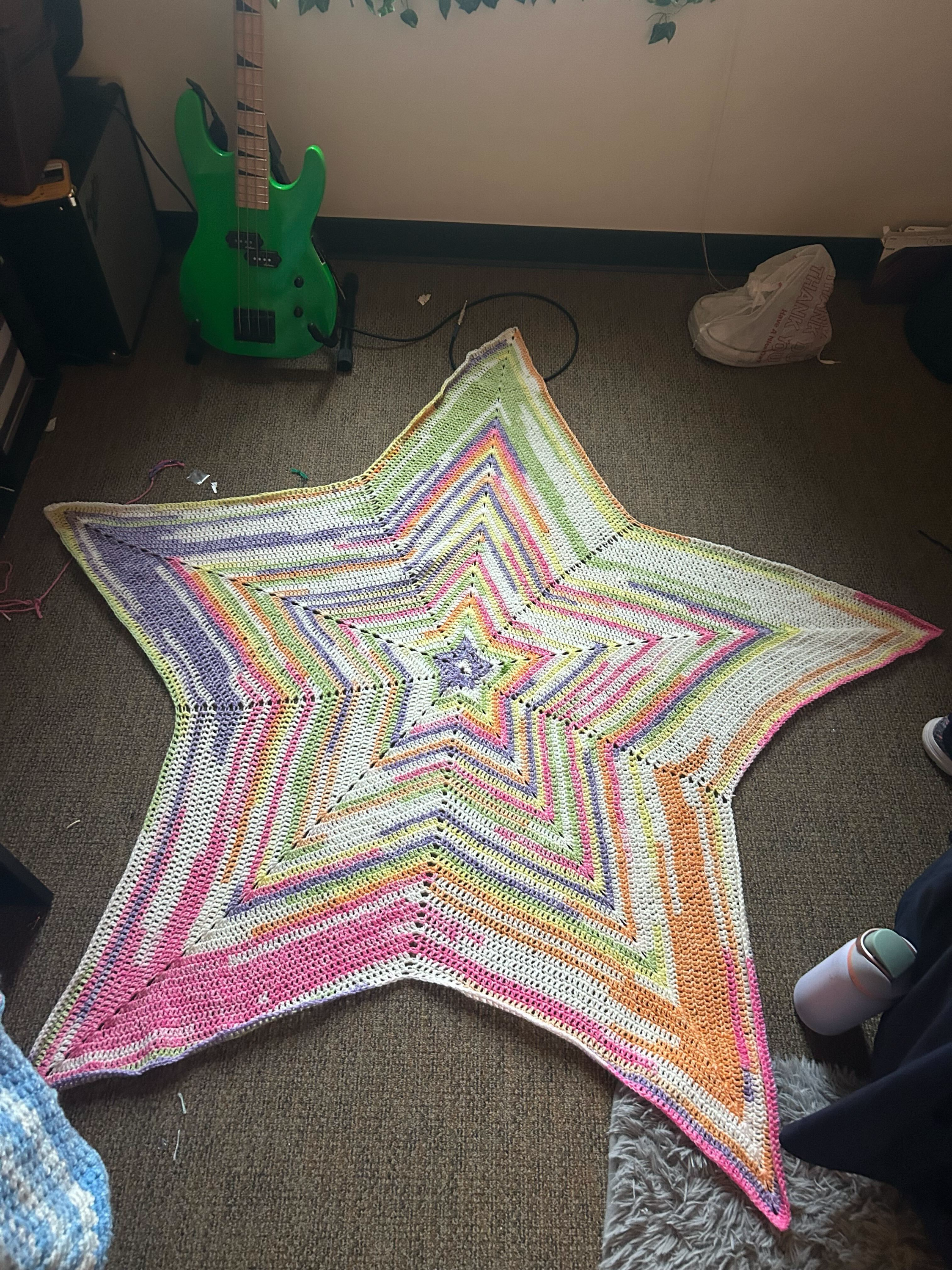 Crochet Star Blanket