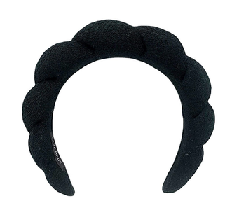 black bubble headband versed headband dupe