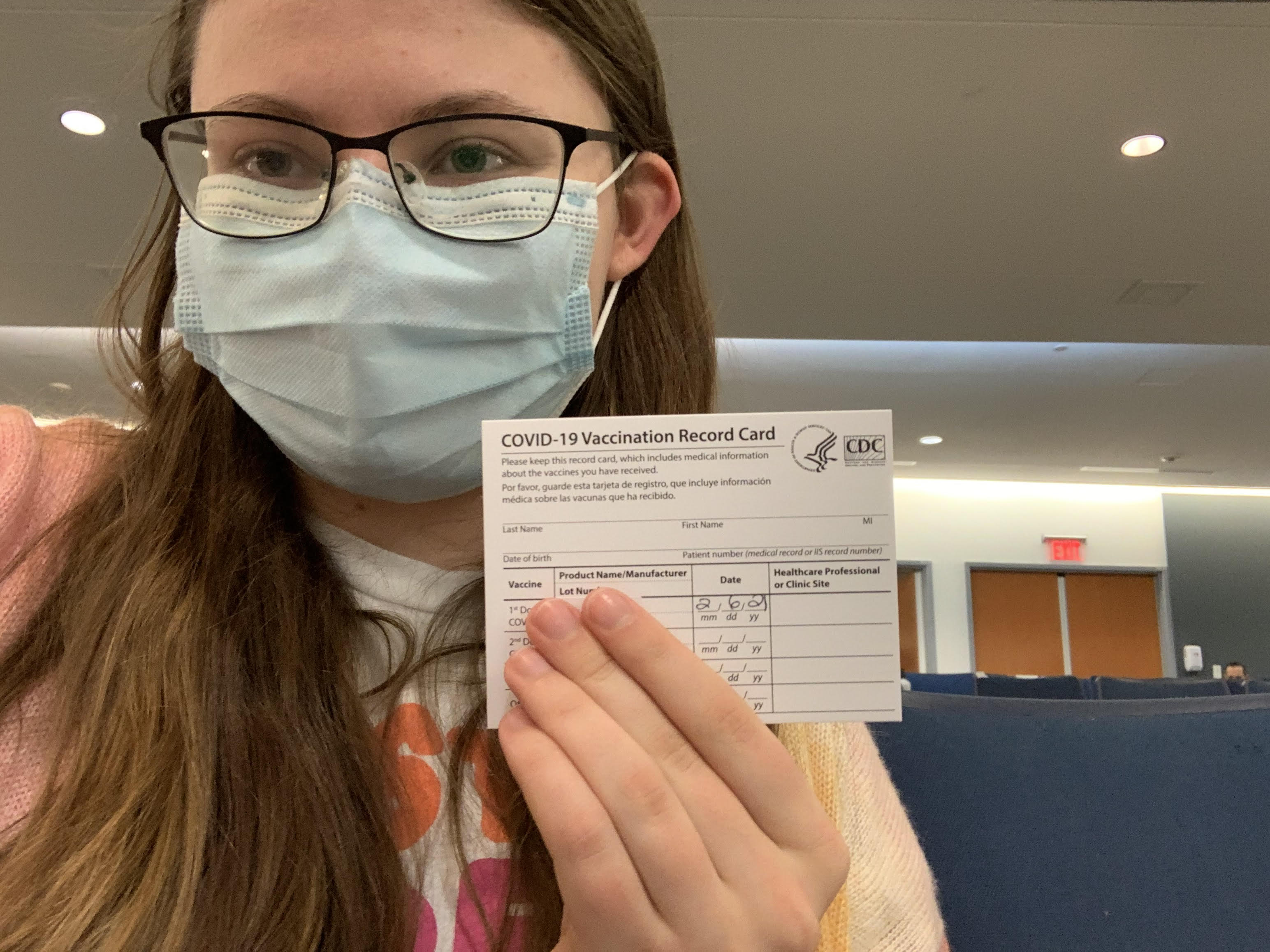 Covid Vaccine card