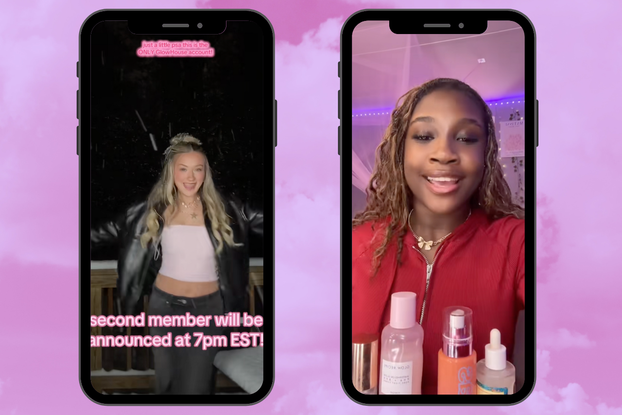 the glow house tiktok members