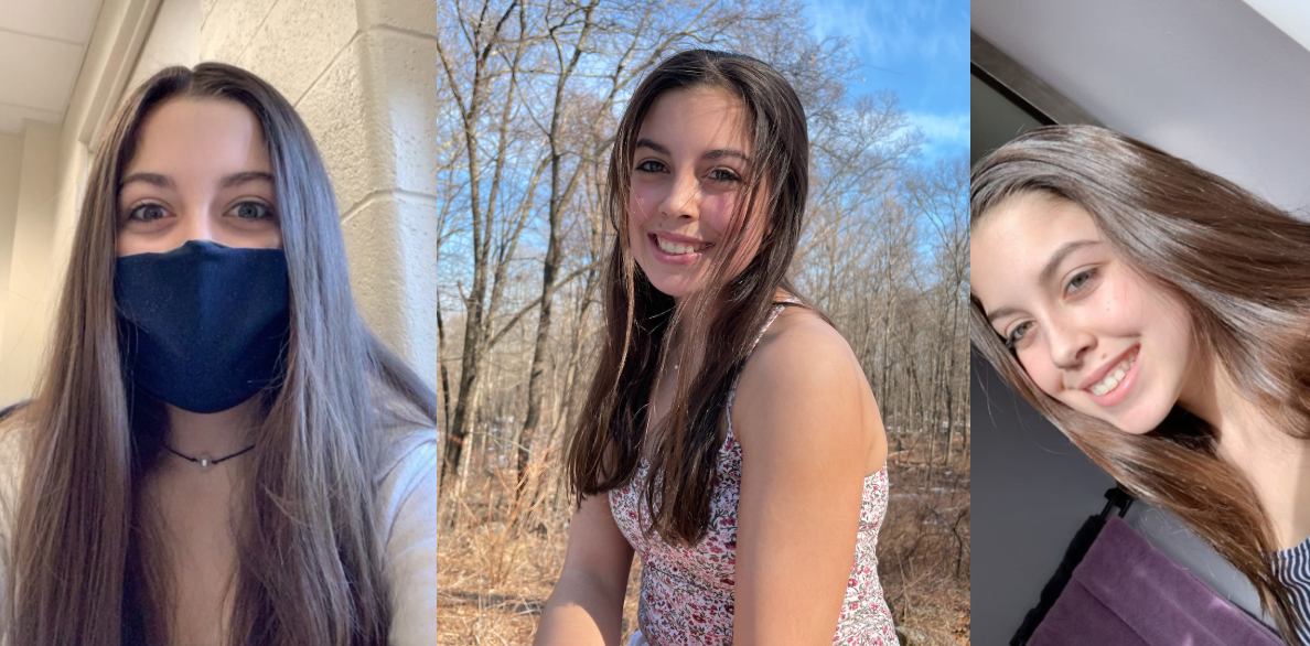 My long hair from freshman year