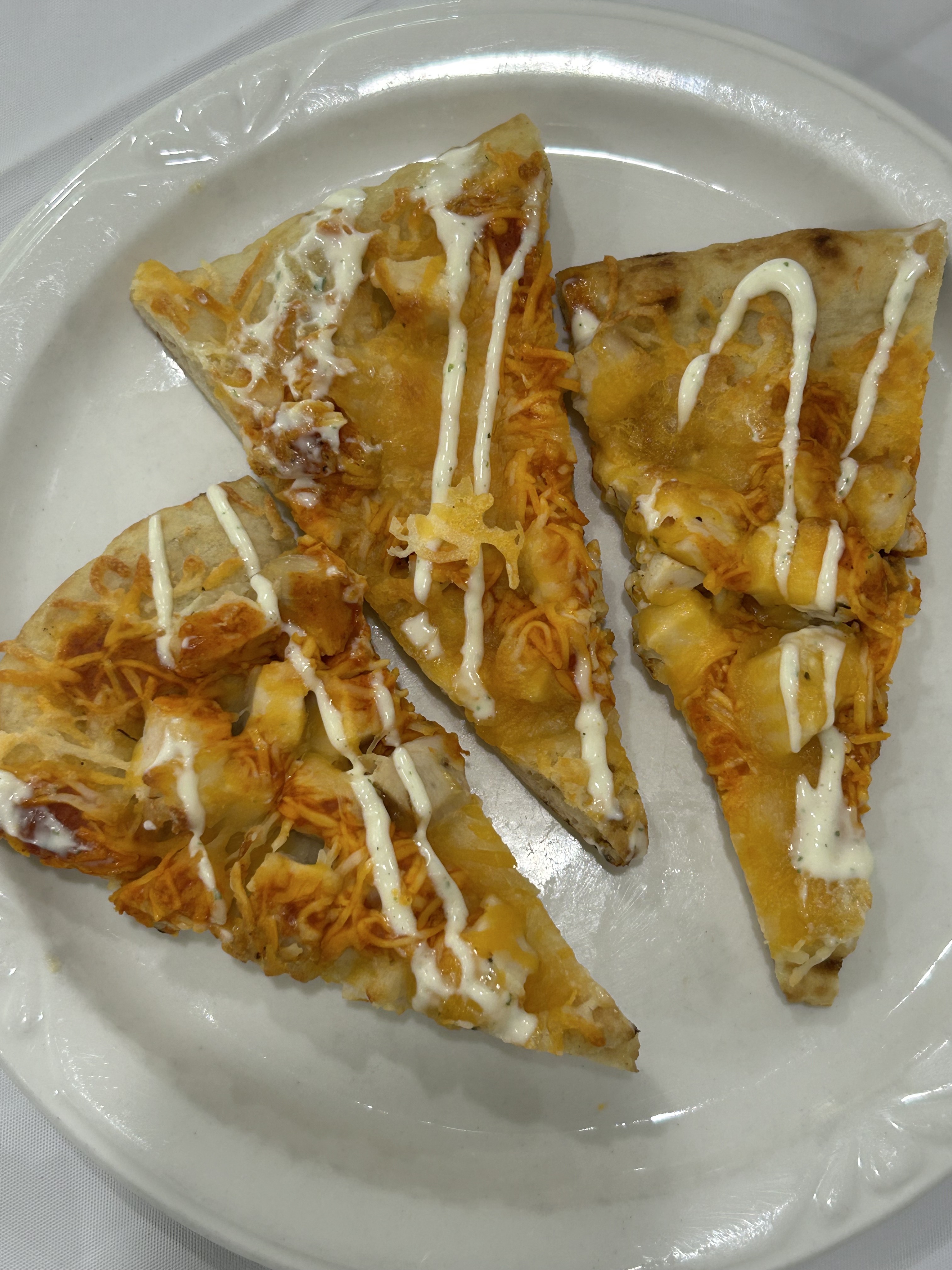 Buffalo Chicken Flatbreads