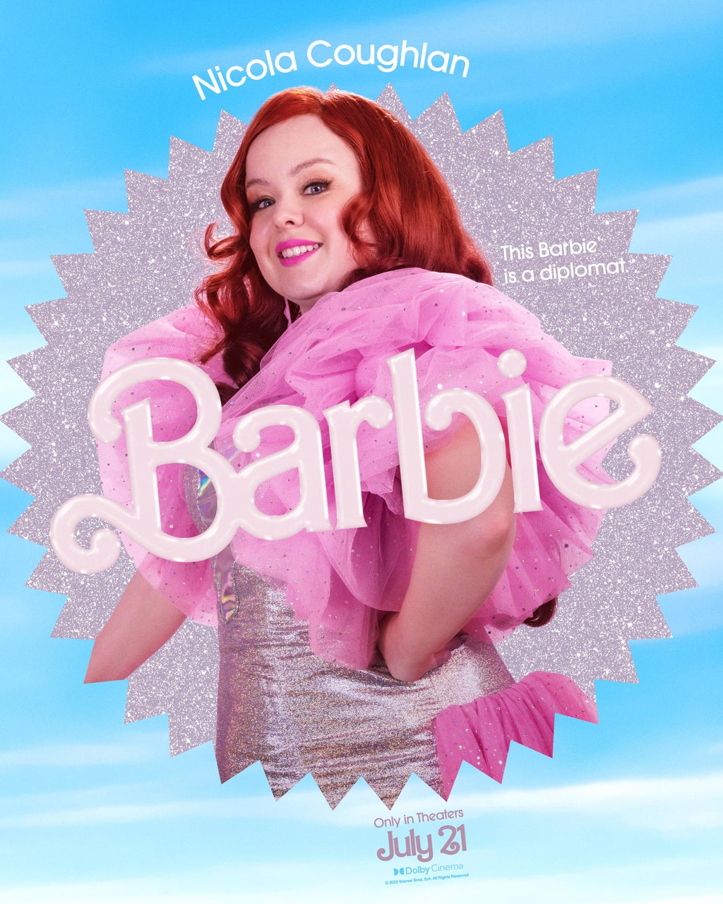 nicola coughlan in barbie movie