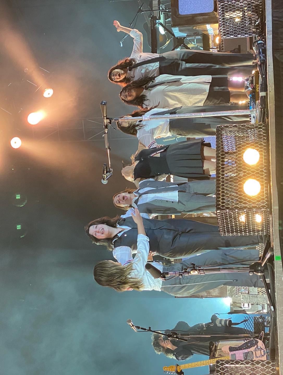 Boygenius at PNE Ampitheatre from barricade
