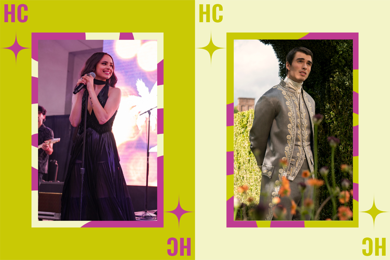 Sofia Carson and Corey Mylchreest