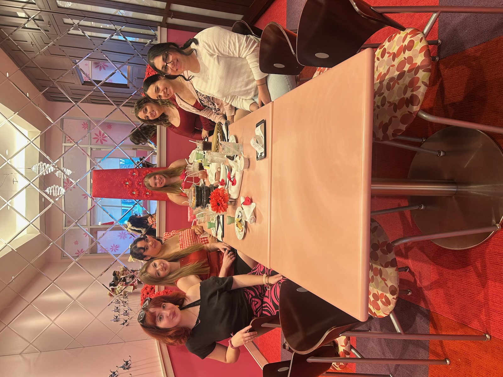 My friends and I at the American Girl Store for my Twenty-first.