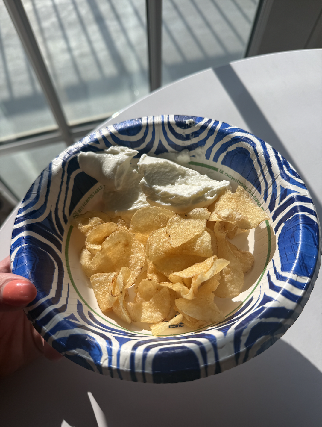 chips & greek yogurt