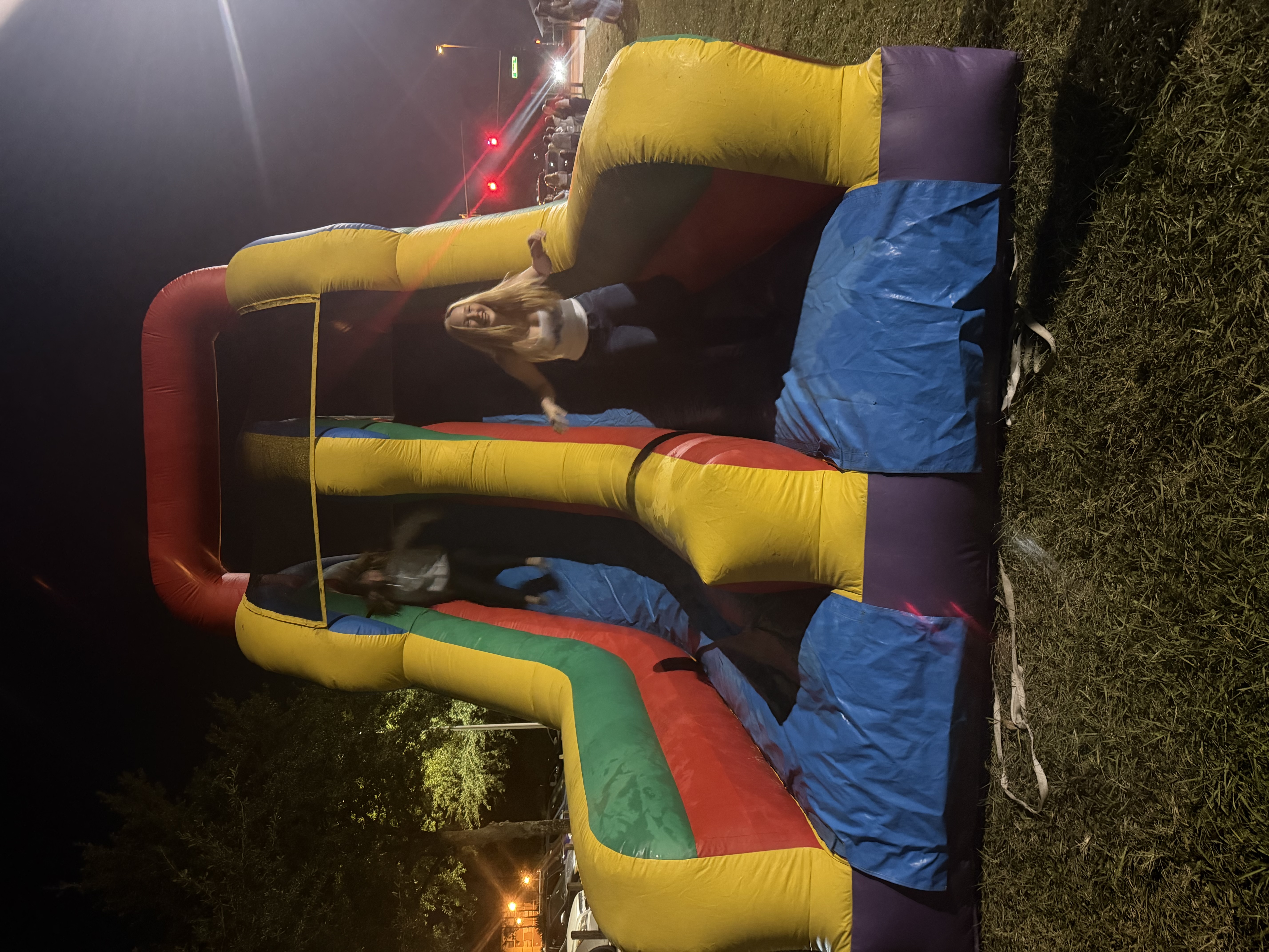 Kappa Kappa Gamma bounce house event