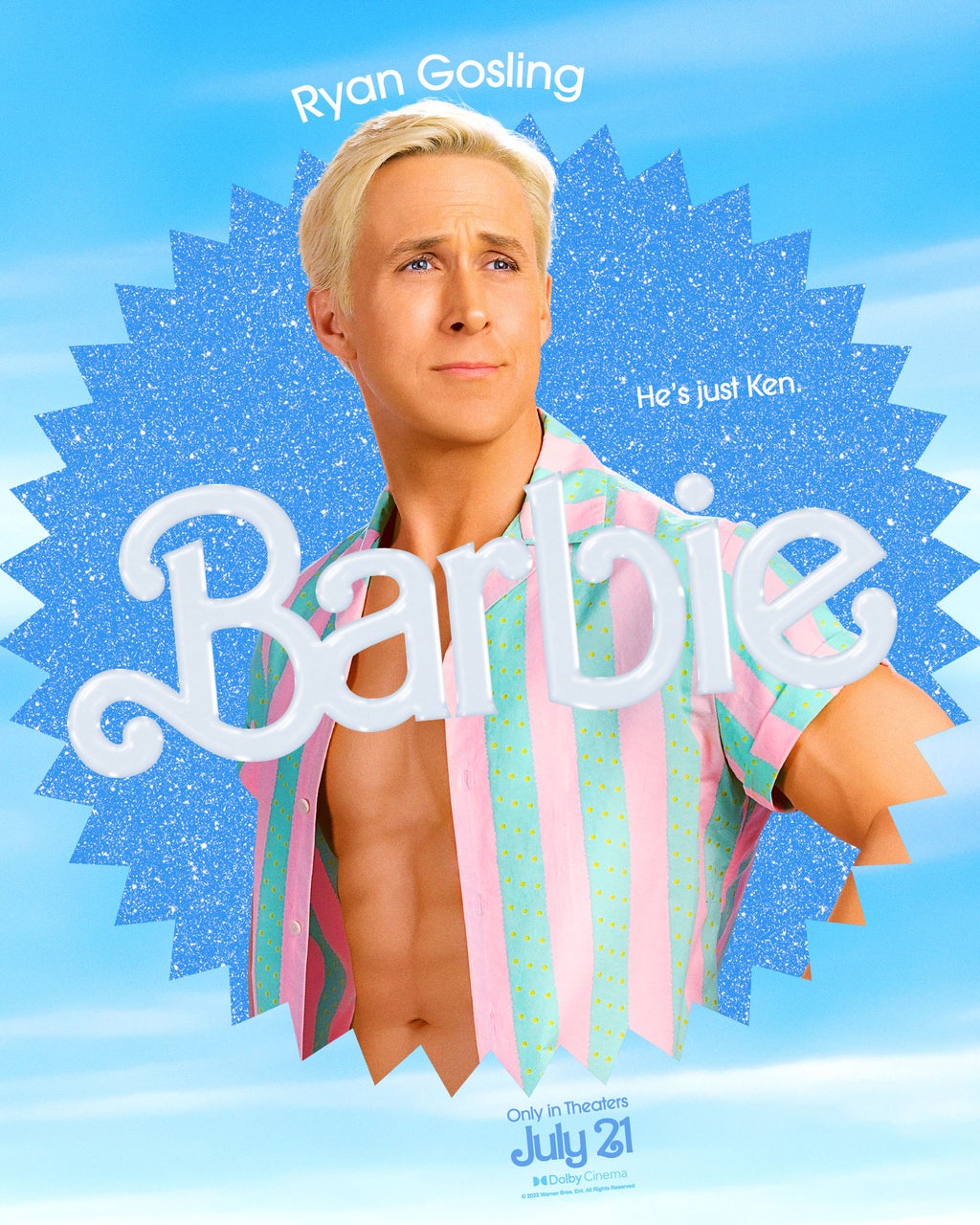 ryan gosling in barbie movie