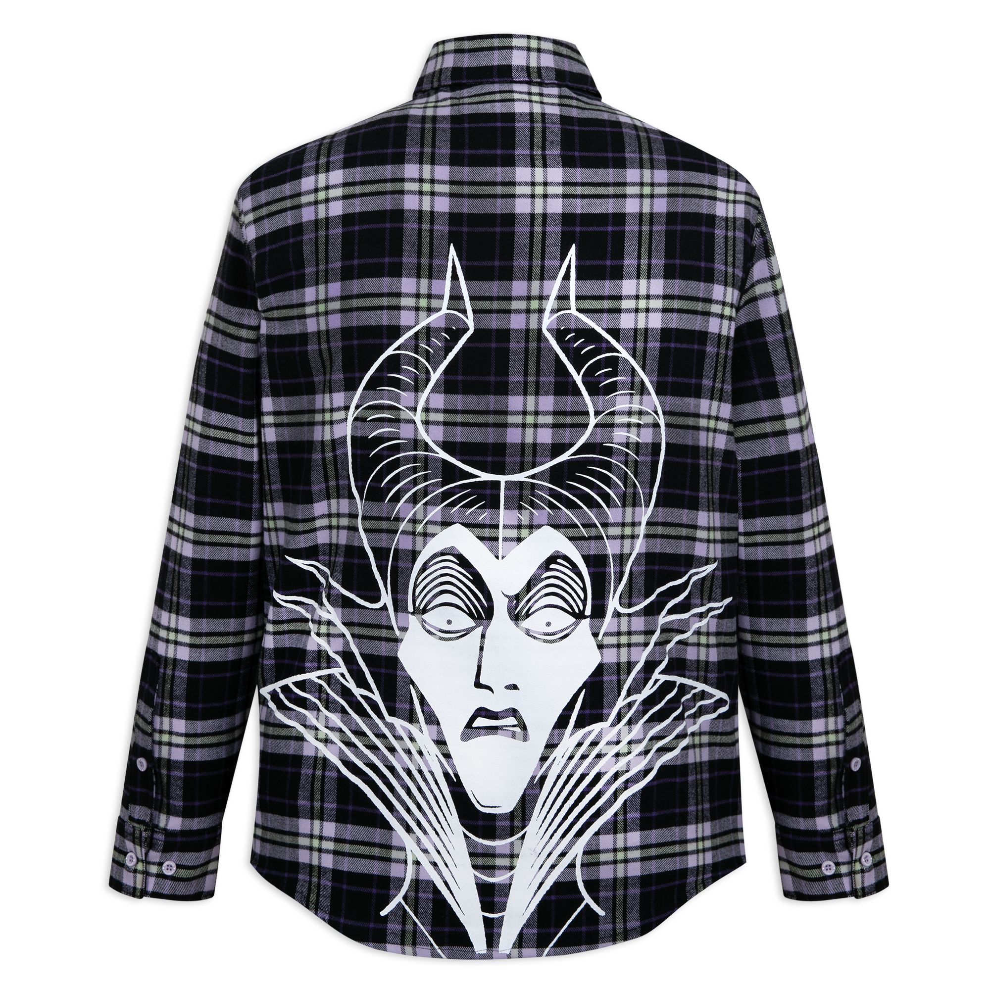 Maleficent Flannel Shirt for Adults