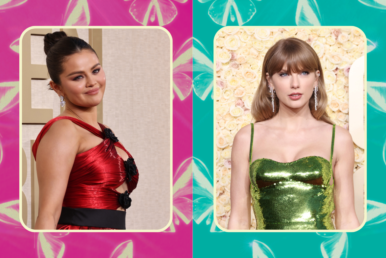 selena gomez taylor swift 2024 golden globes?width=698&height=466&fit=crop&auto=webp&dpr=4