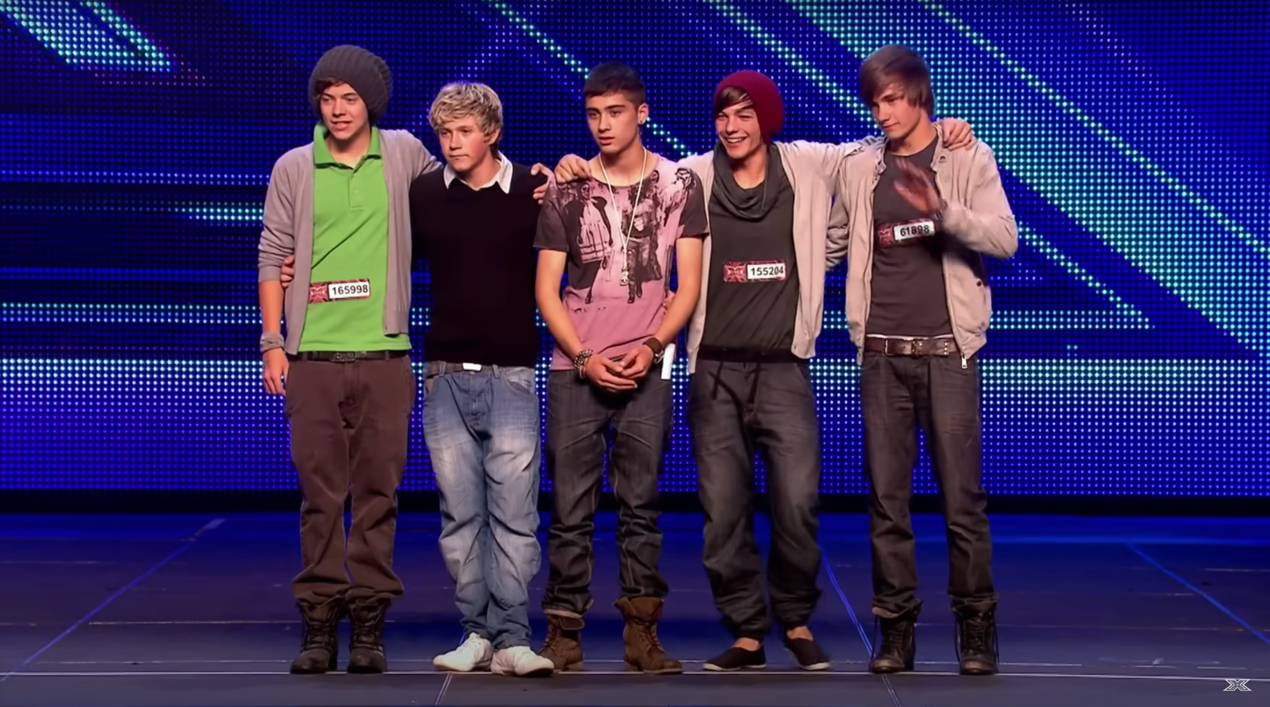 one direction on the x factor