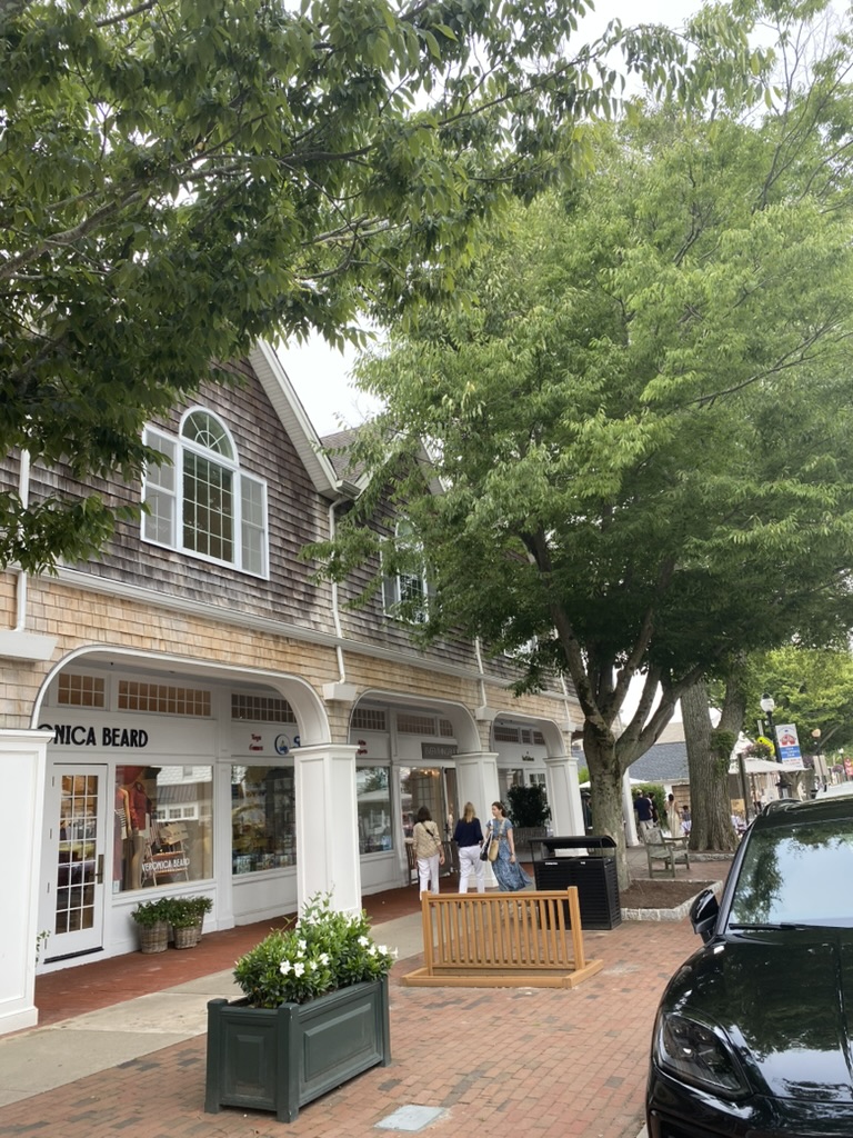 Main street in East Hampton, NY.