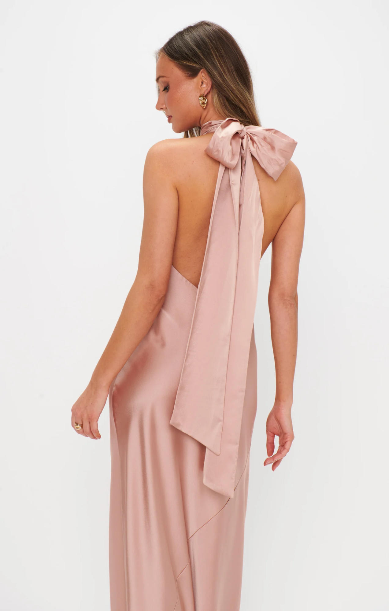 show me your mumu pink bow dress