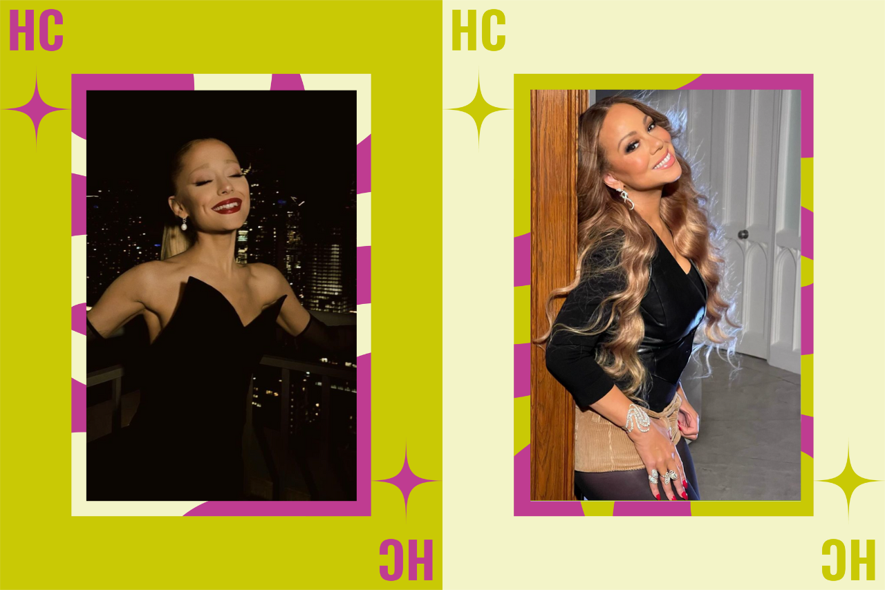 Ariana Grande and Mariah Carey