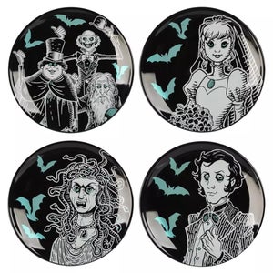 haunted mansion plates halloween 2024