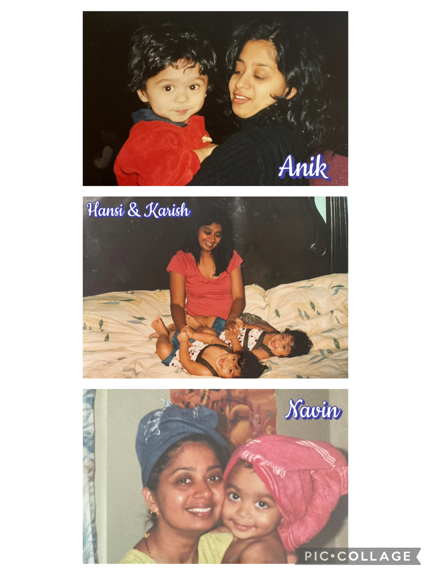 My siblings and I with our mom