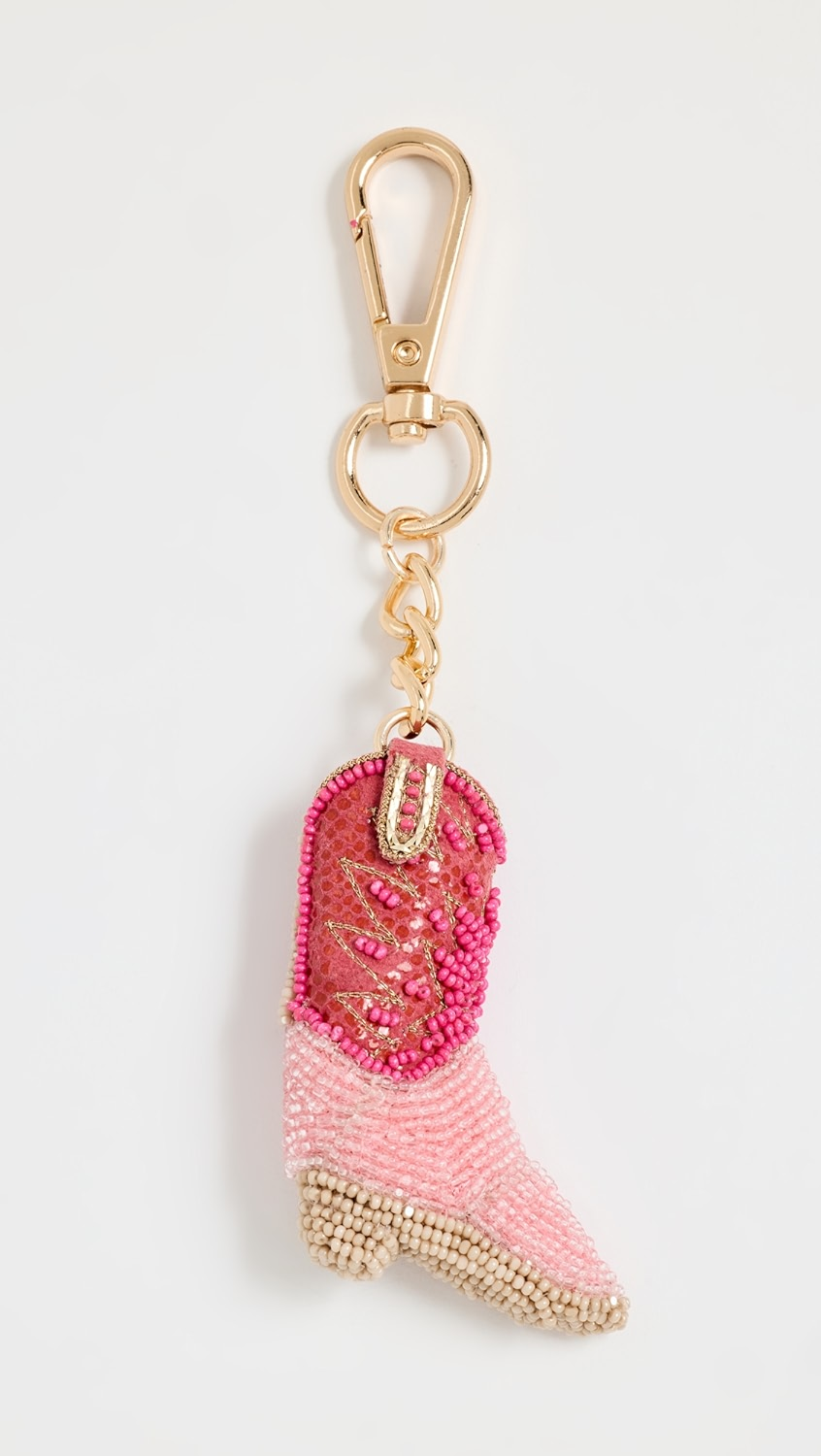 cowboy boot bag charm