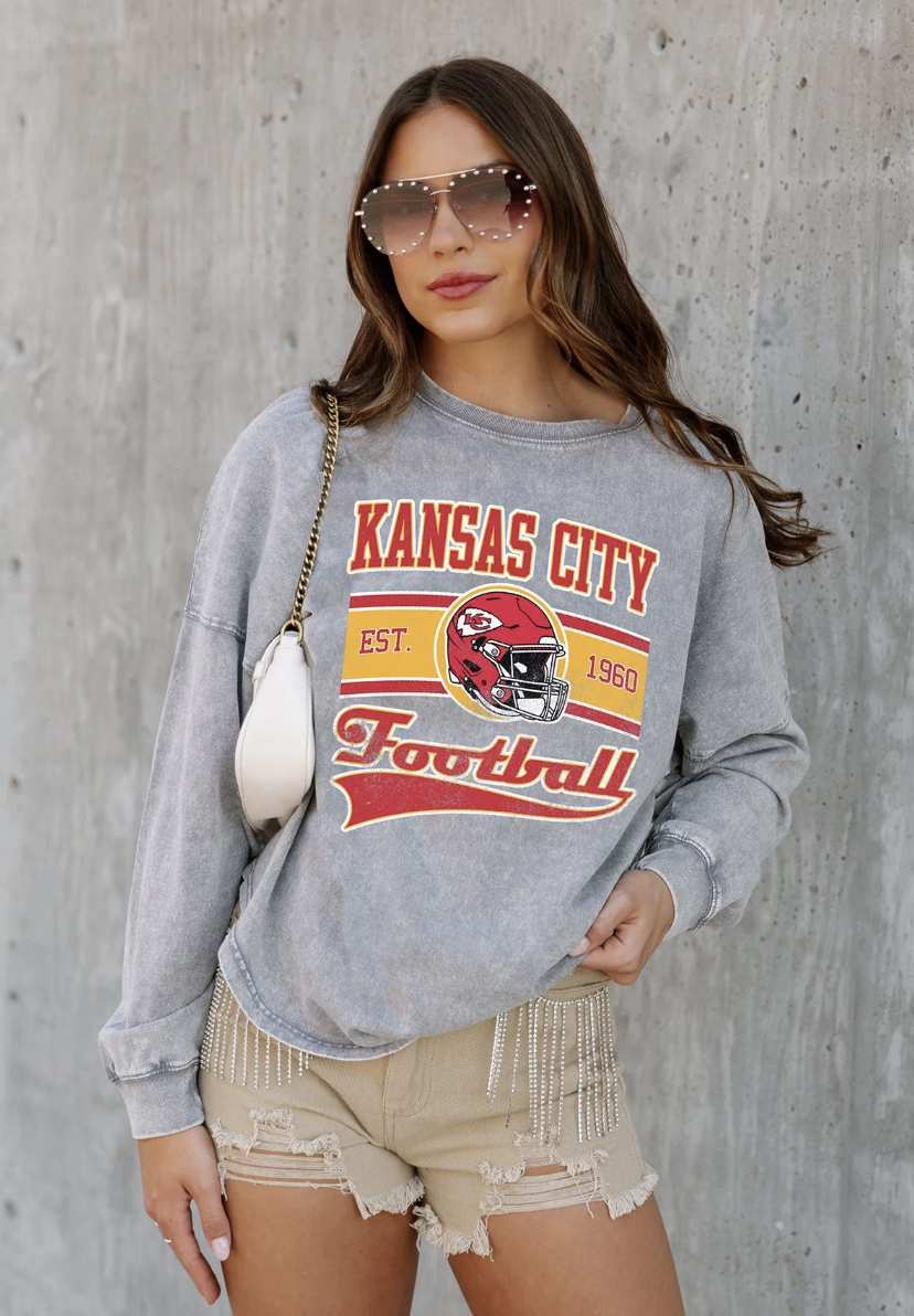 shop the soho grey sweatshirt