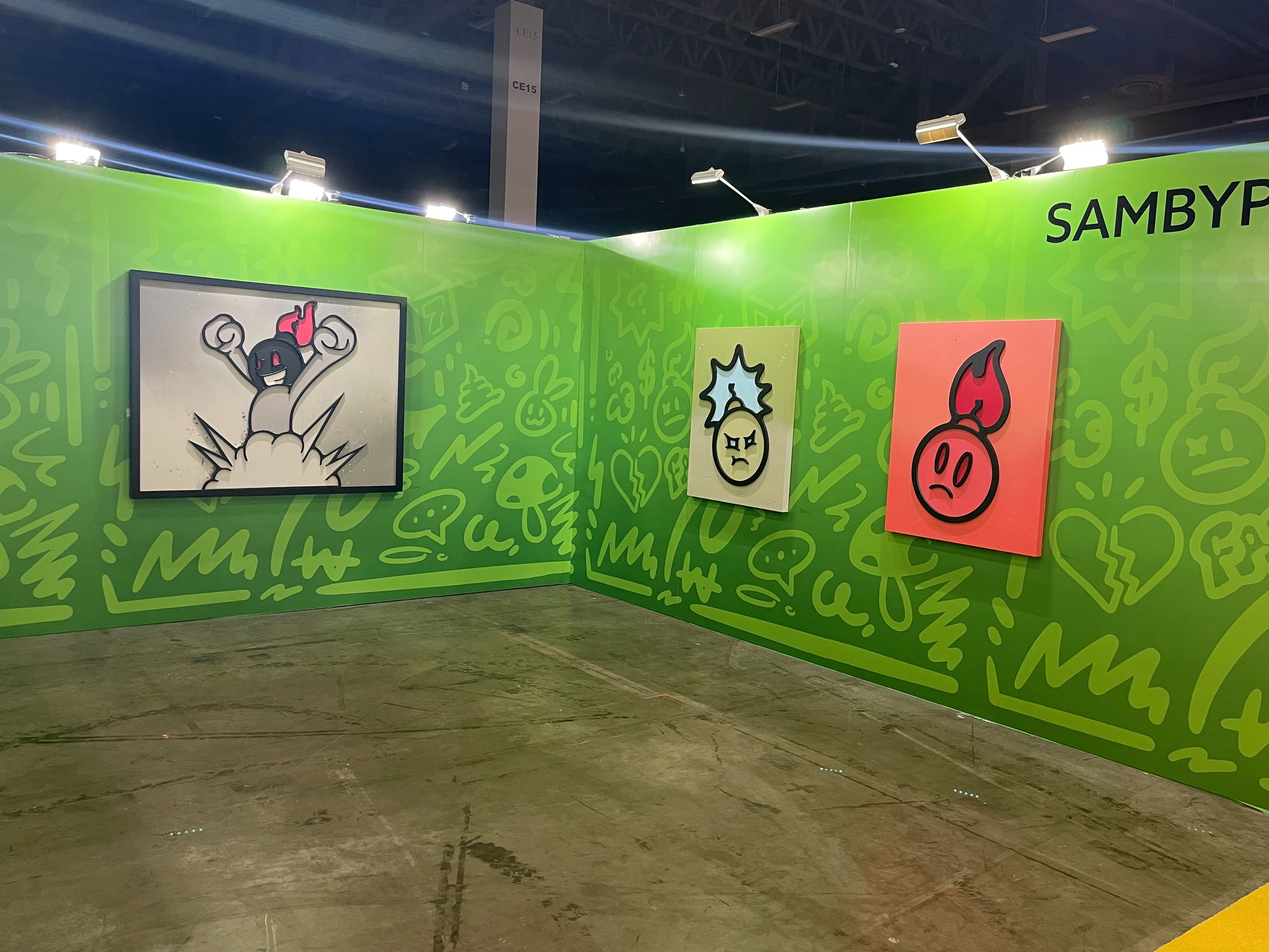 Open to the public art gallery