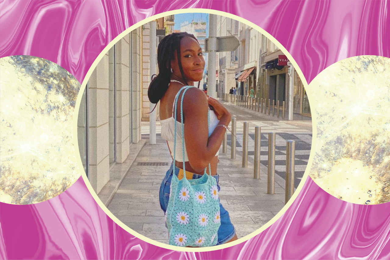 Screenshot of Coco Gauff on Instagram