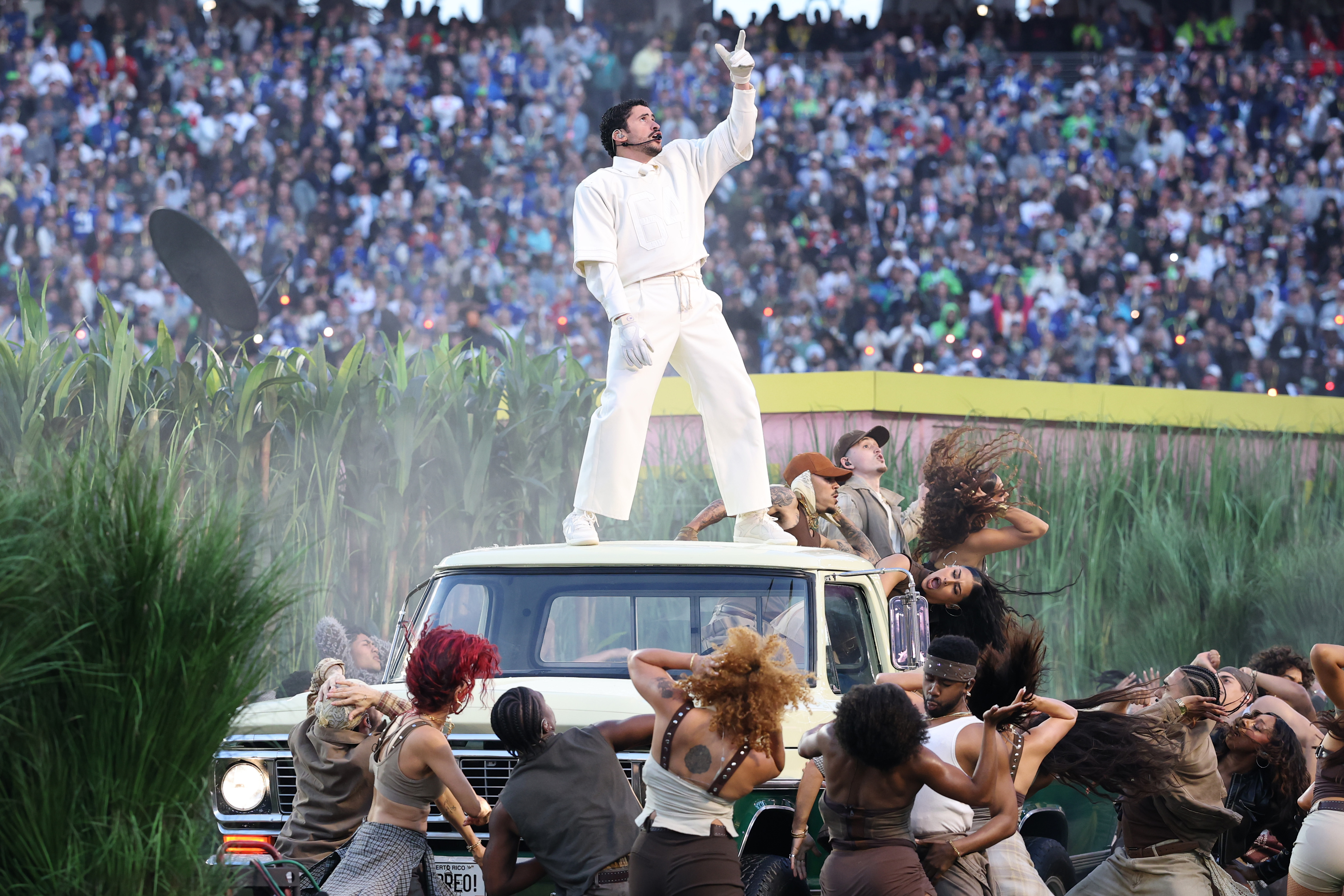 bad bunny shoes super bowl