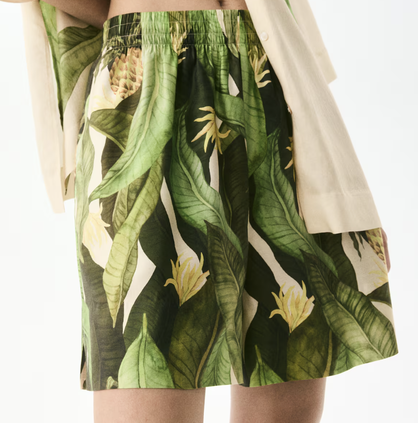 H&M patterned shorts