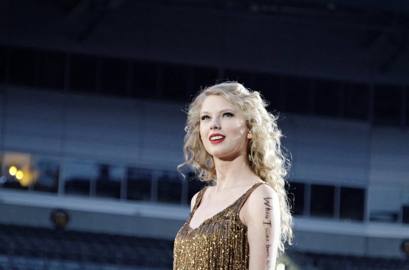 Taylor Swift on the Speak Now Tour