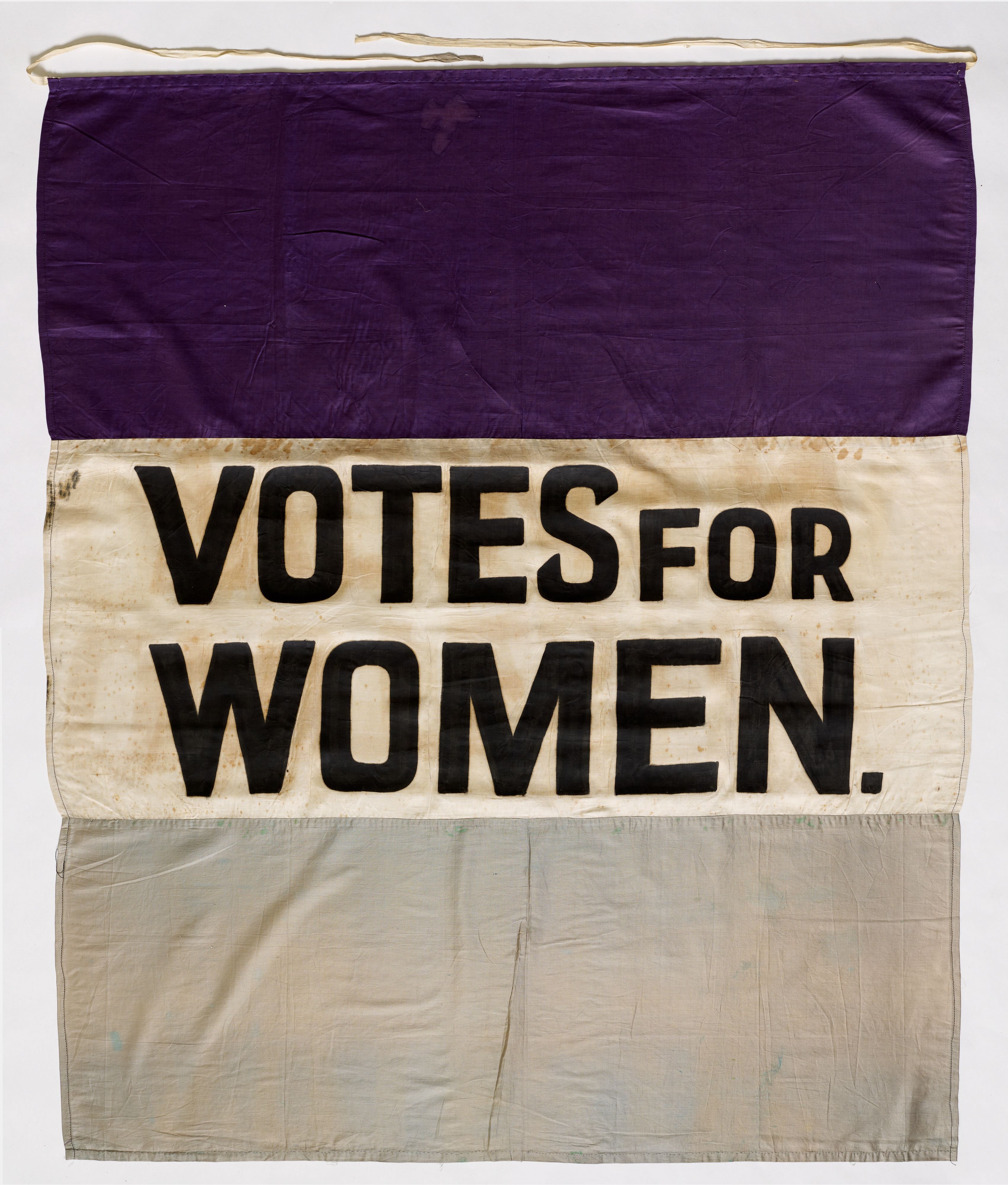 votes for women flag by Birmingham Museums Trust?width=698&height=466&fit=crop&auto=webp&dpr=4