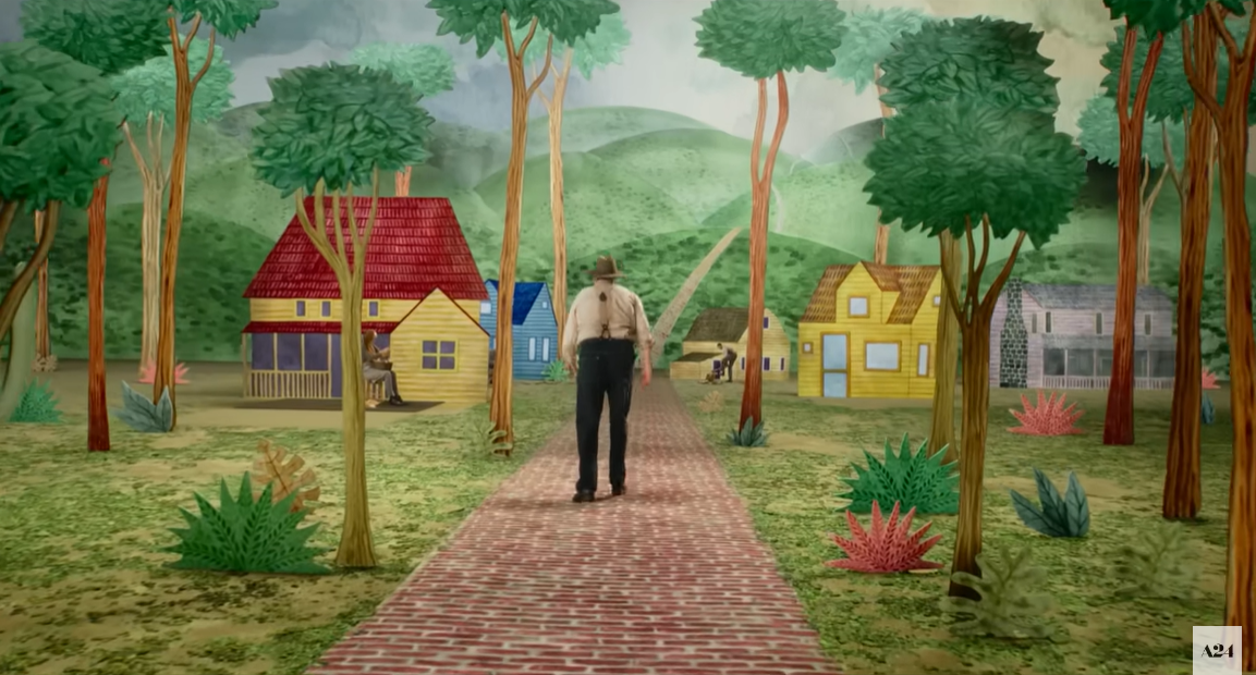 Screenshot of Beau is Afraid Trailer