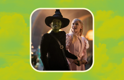 Cynthia Erivo and Ariana Grande as Elphaba and Glinda in \'Wicked\'