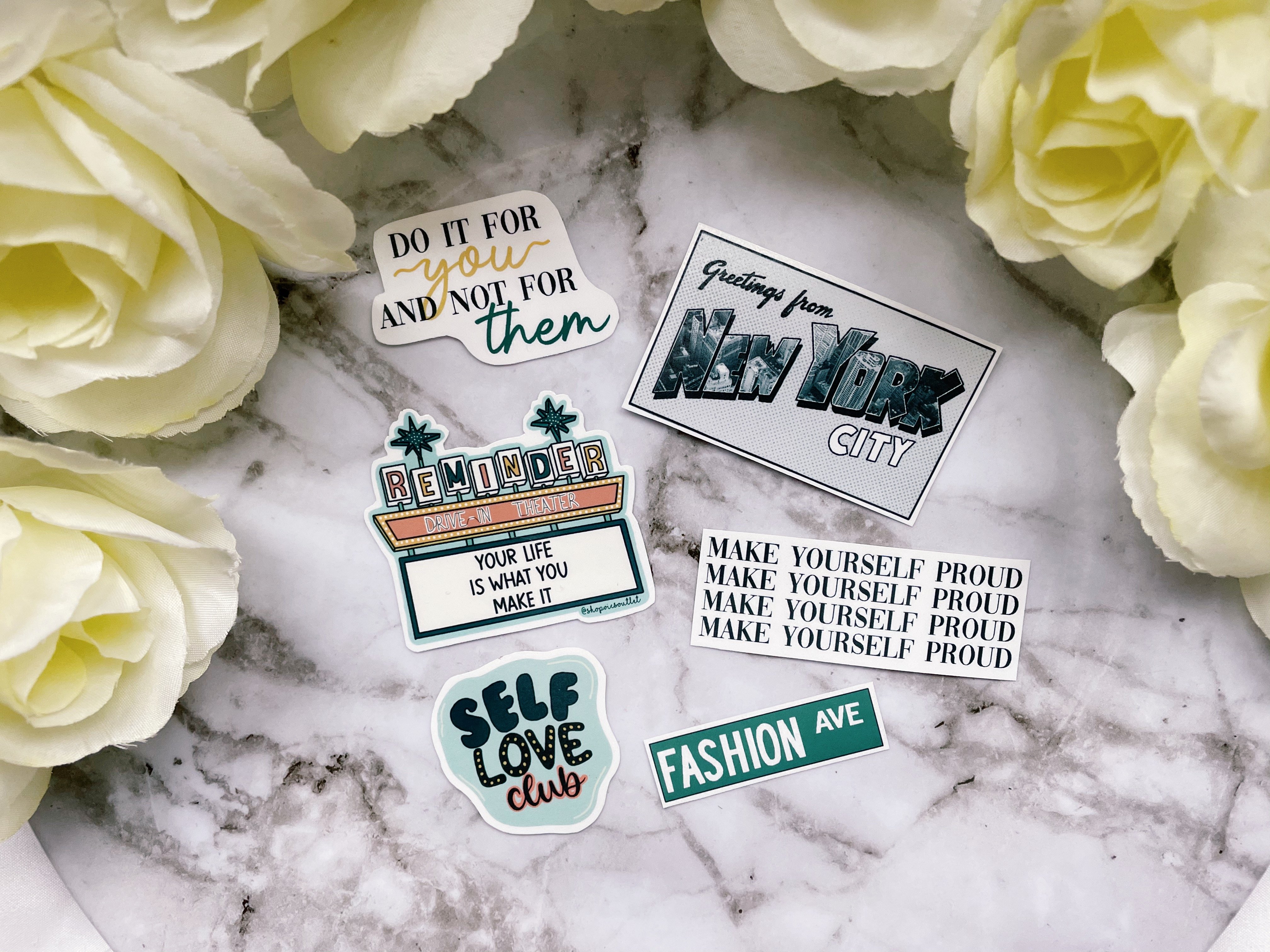 SHOPVICSOUTLET Stickers 6 by Victoria Solomos