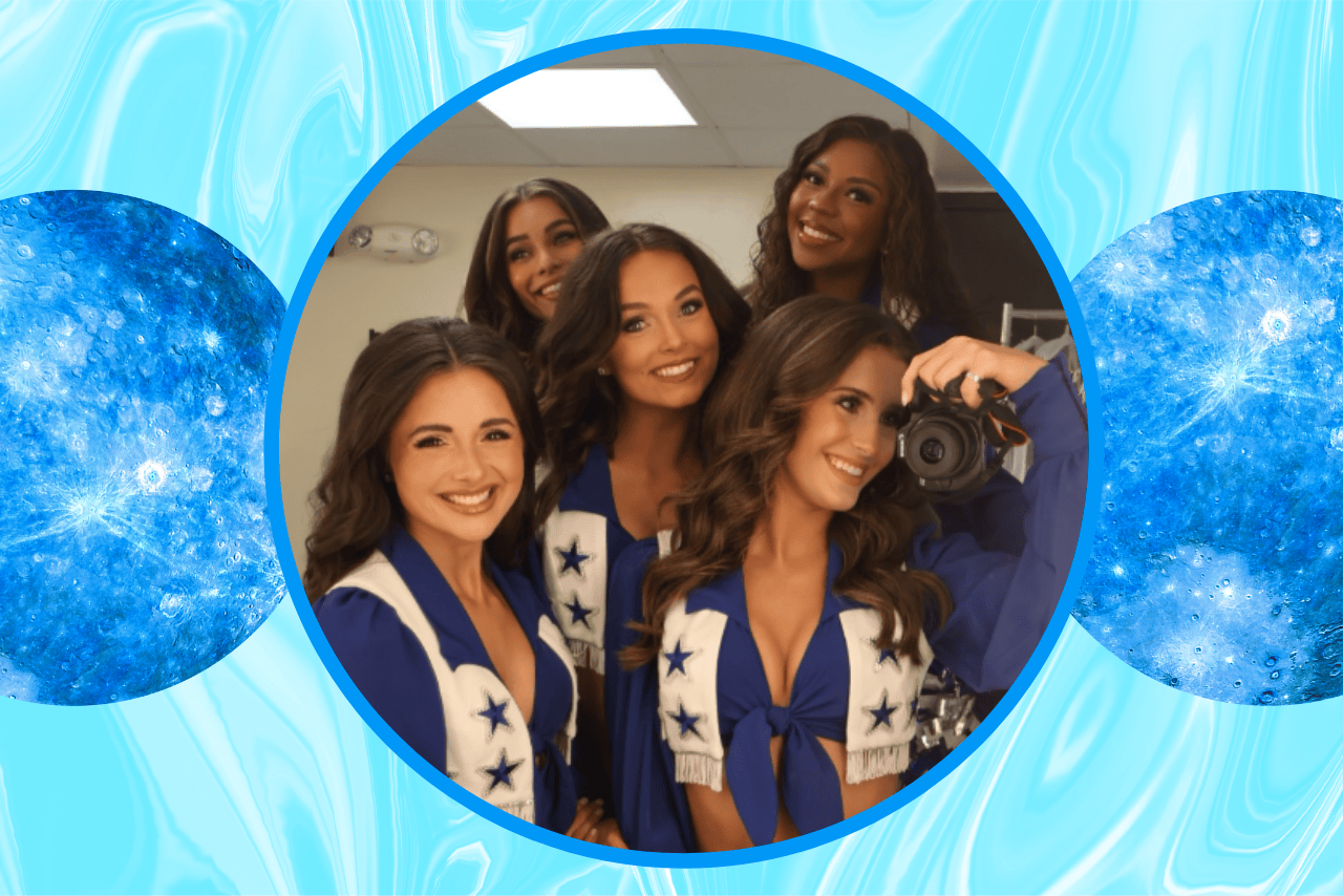 free stuff cowboys cheerleaders get