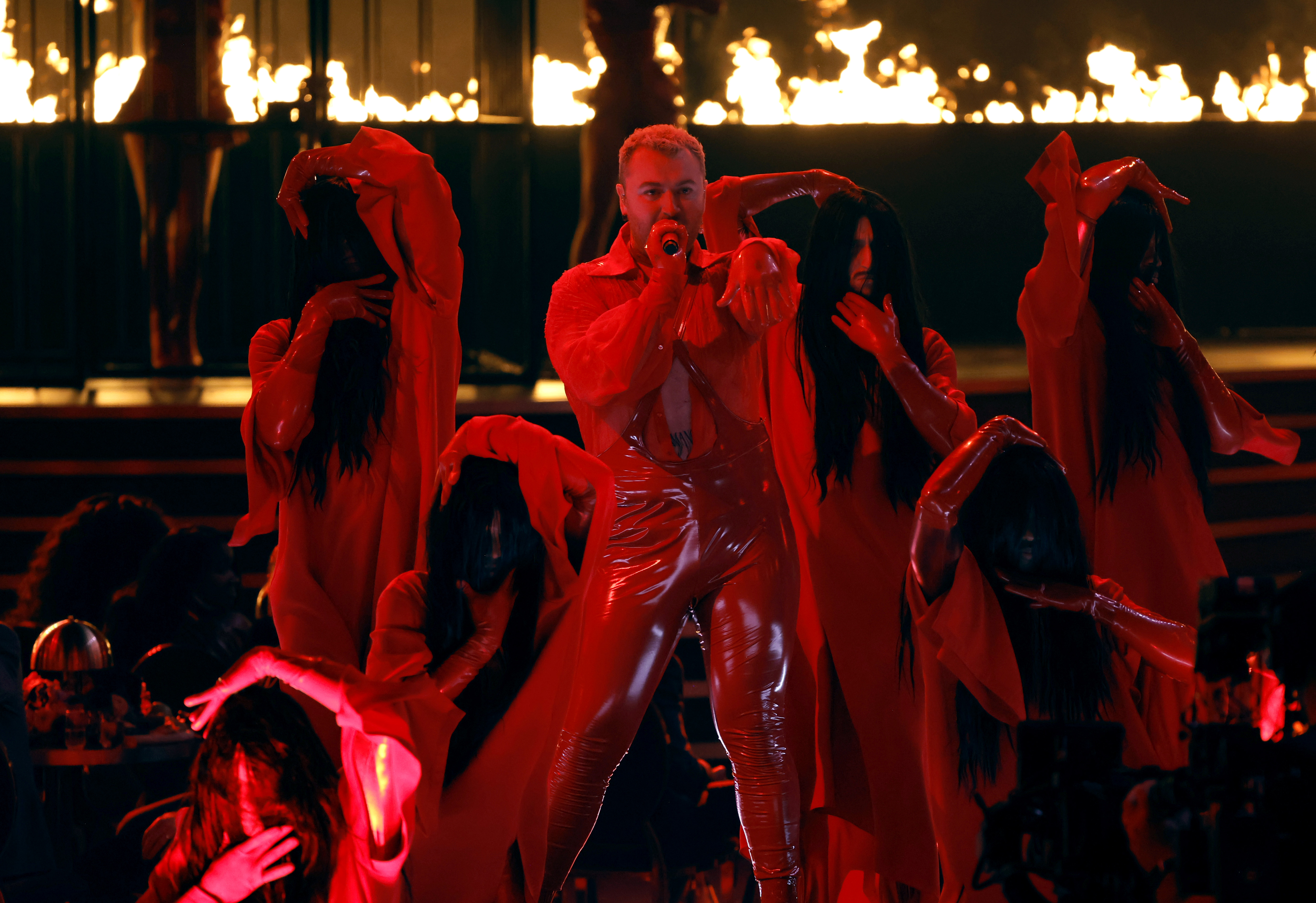 sam smith performing at the 2023 grammy awards