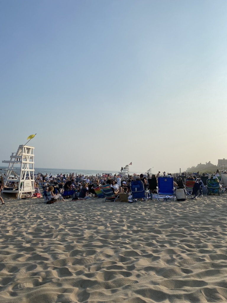 Main beach in East Hampton, NY