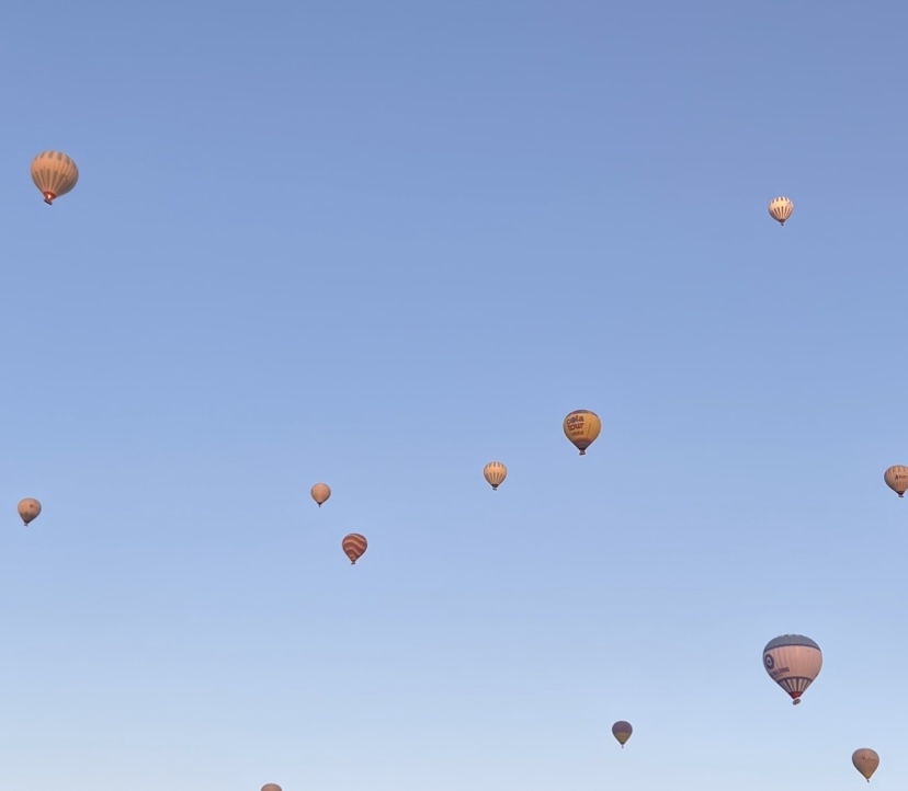 Hot air balloons in Cappadocia