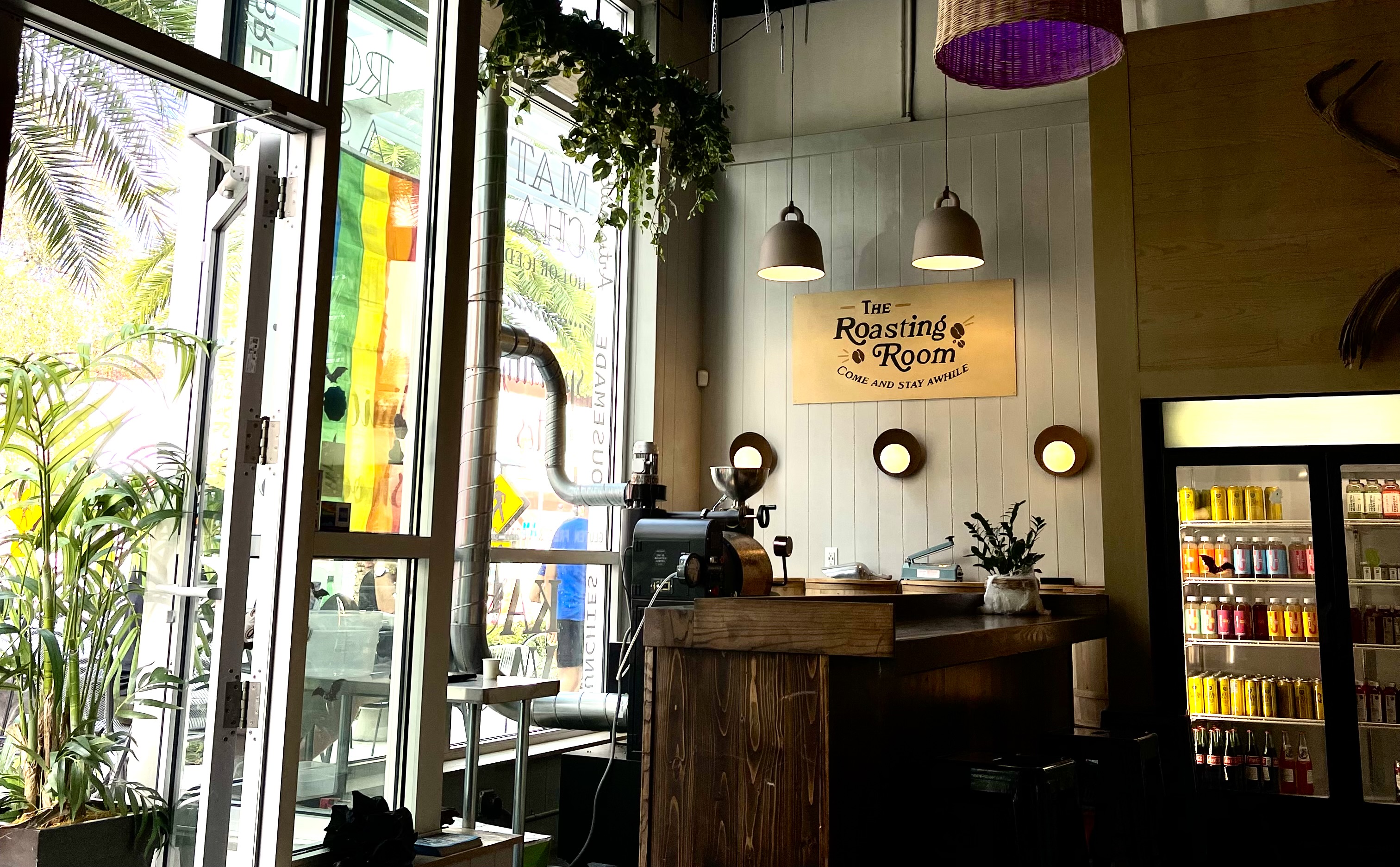 Photo of coffee shop interior