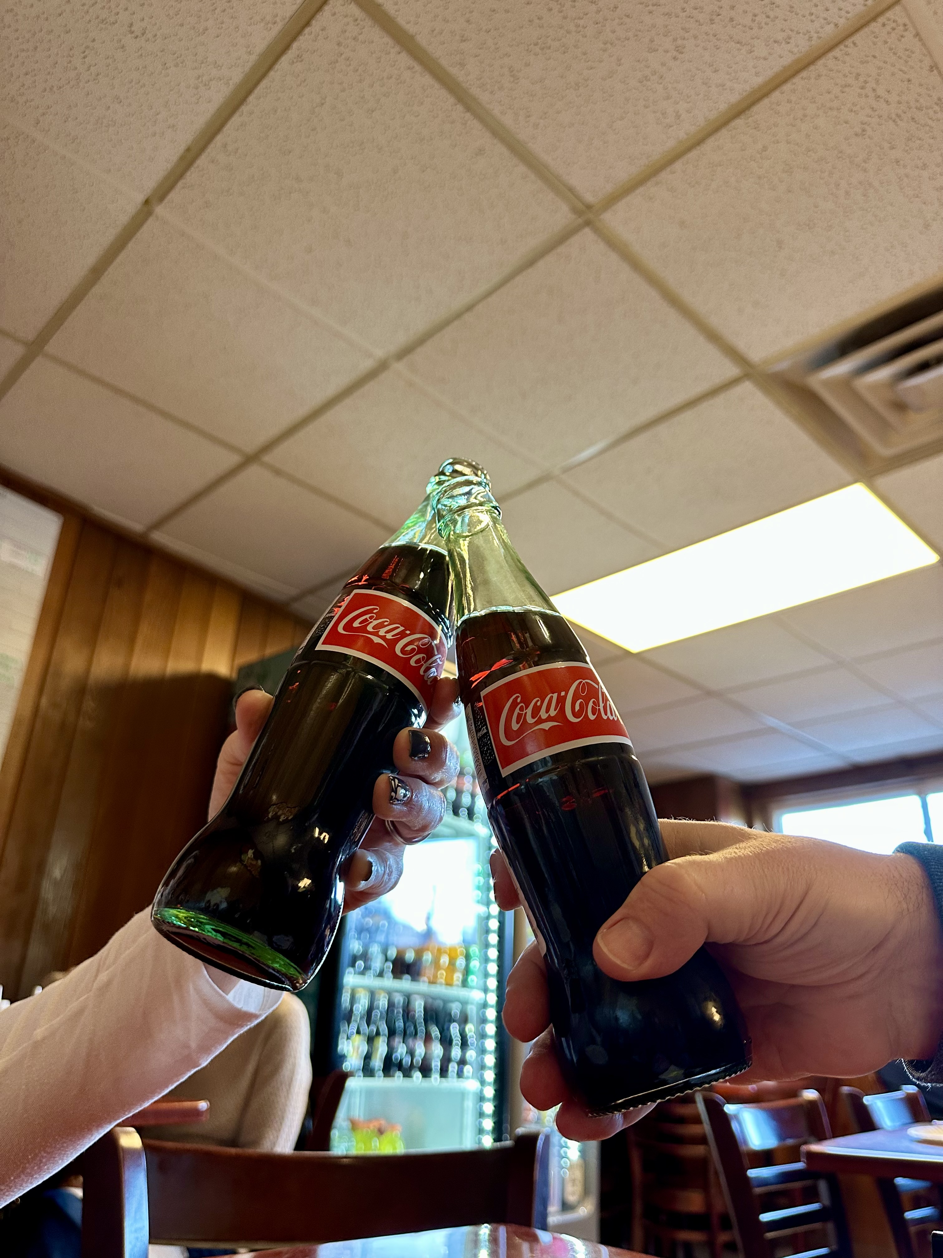Classic coke at Delucia\'s