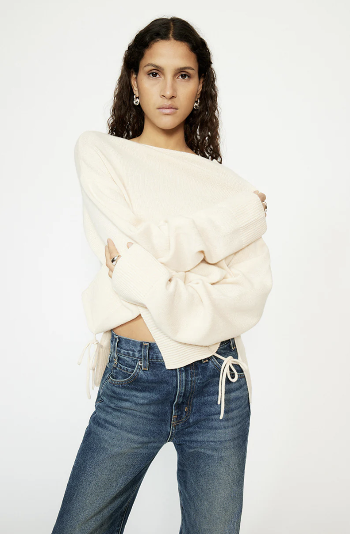 Musier Paris Ecru Sweater