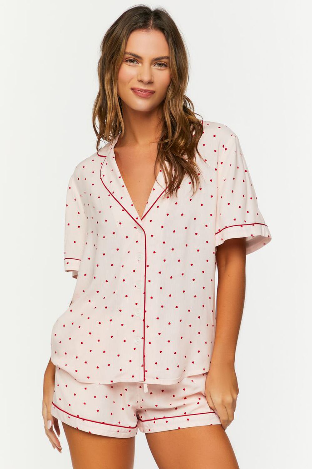 forever 21 heart pajamas