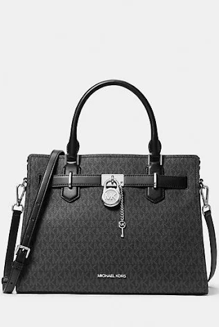 Michael Kors Hamilton Satchel Black