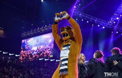 Nittany Lion at THON 2023