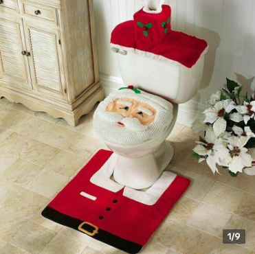 santa decor tiktok shop