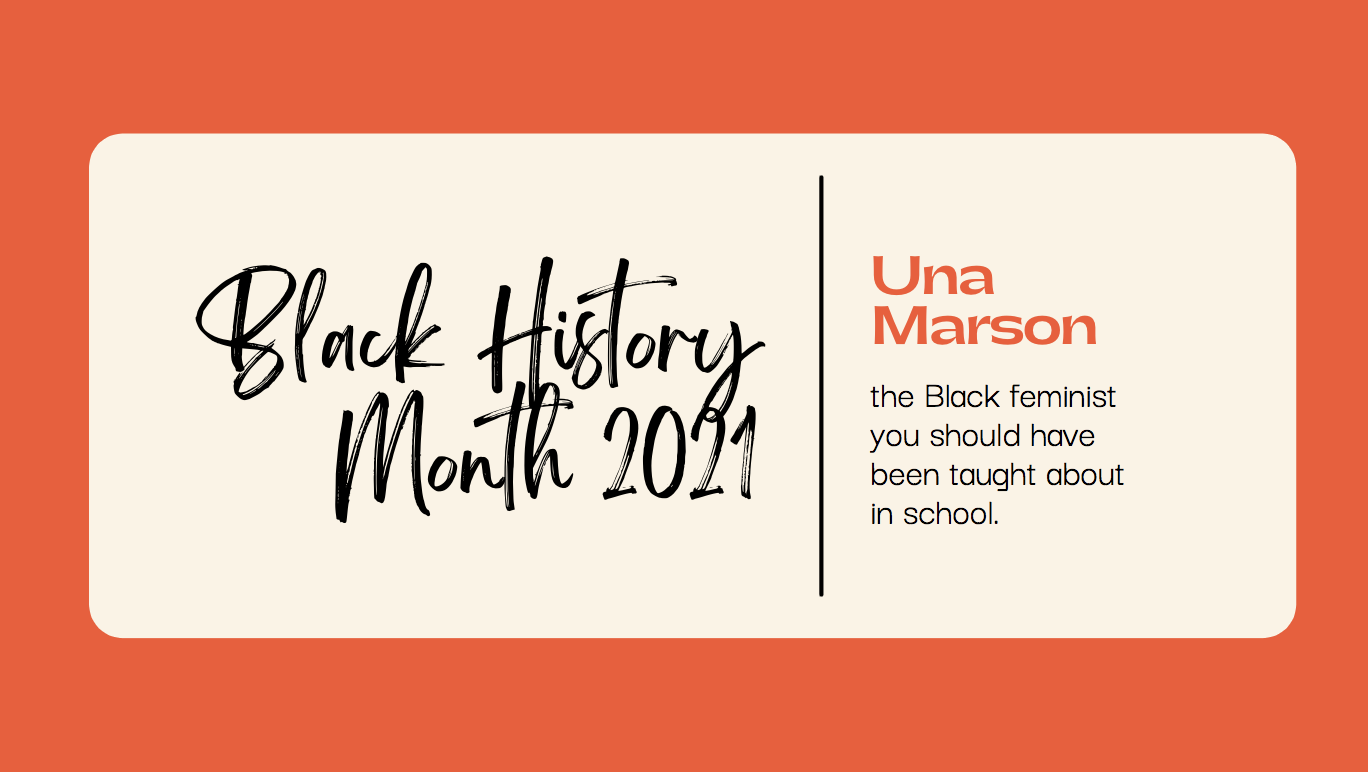 Una Marson Cover