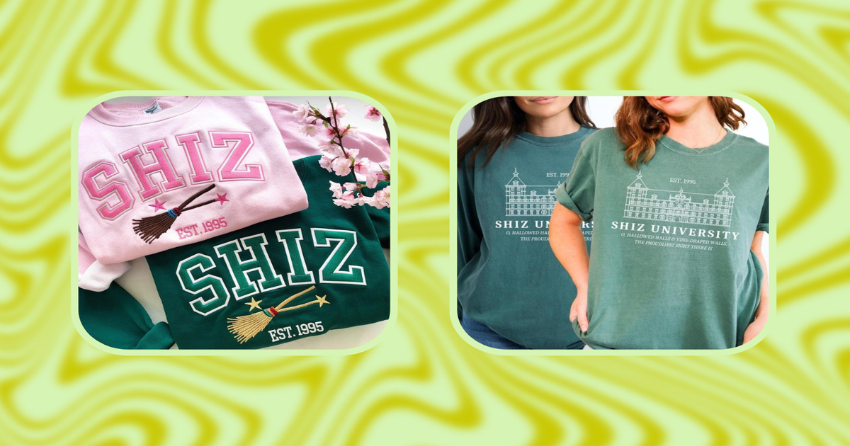 This Shiz University 'Wicked' Merch Is Really Sharp, Don't