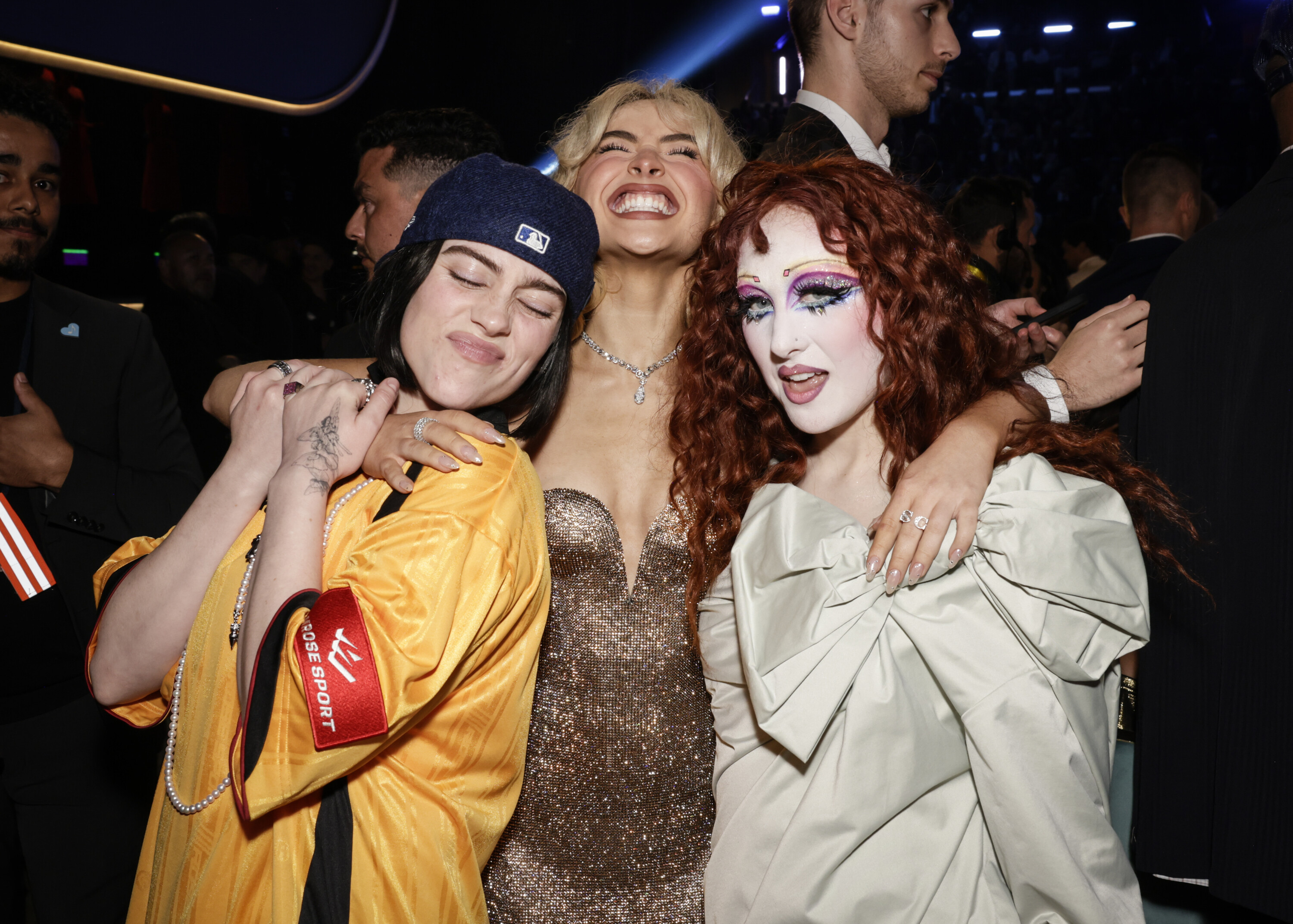 billie eilish sabrina carpenter chappell roan grammys 2025 02?width=698&height=466&fit=crop&auto=webp&dpr=4