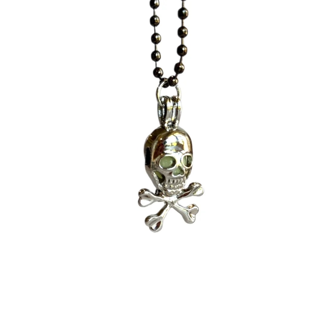 halloween stanley skull charm