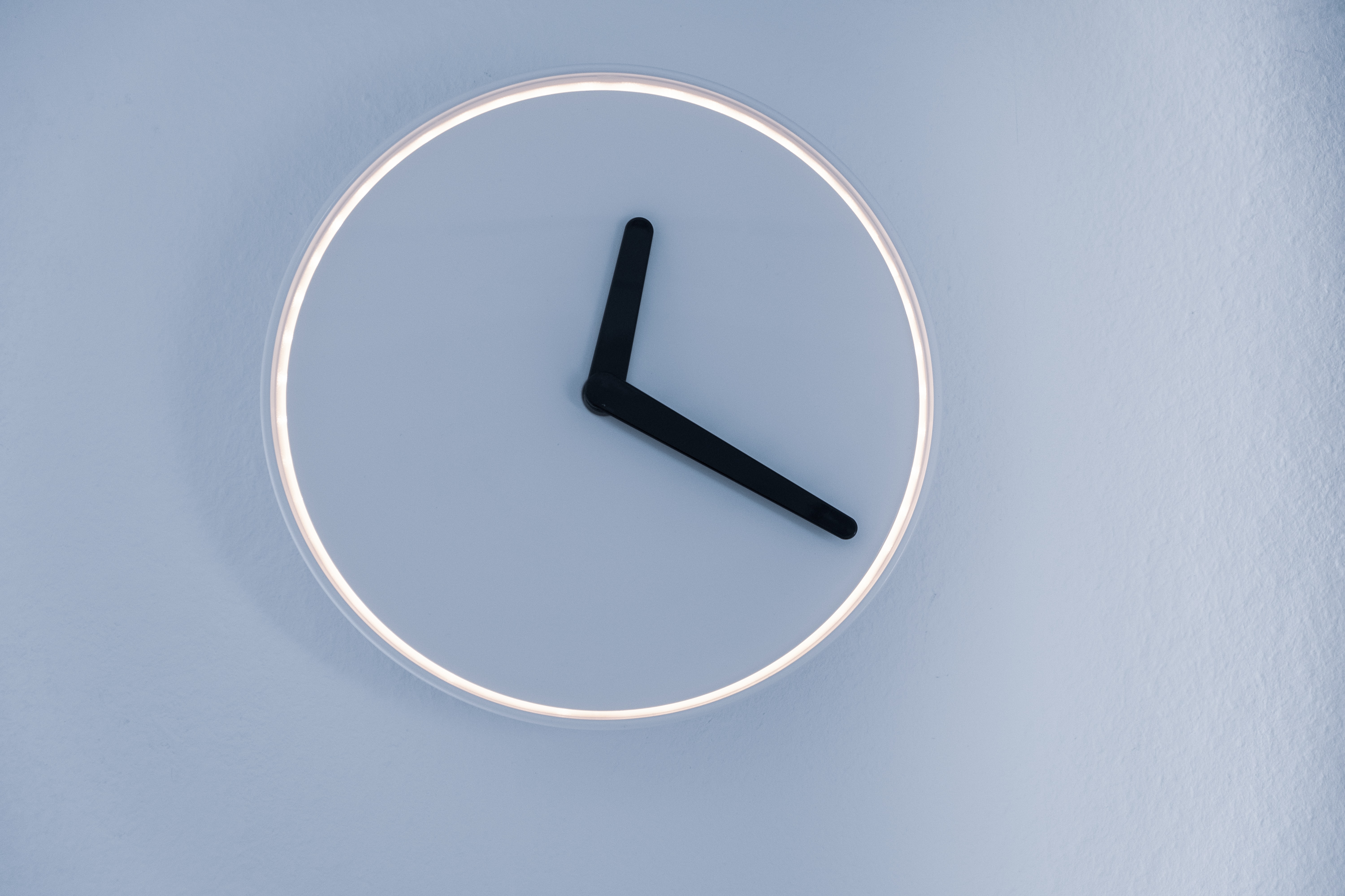 analog clock on wall
