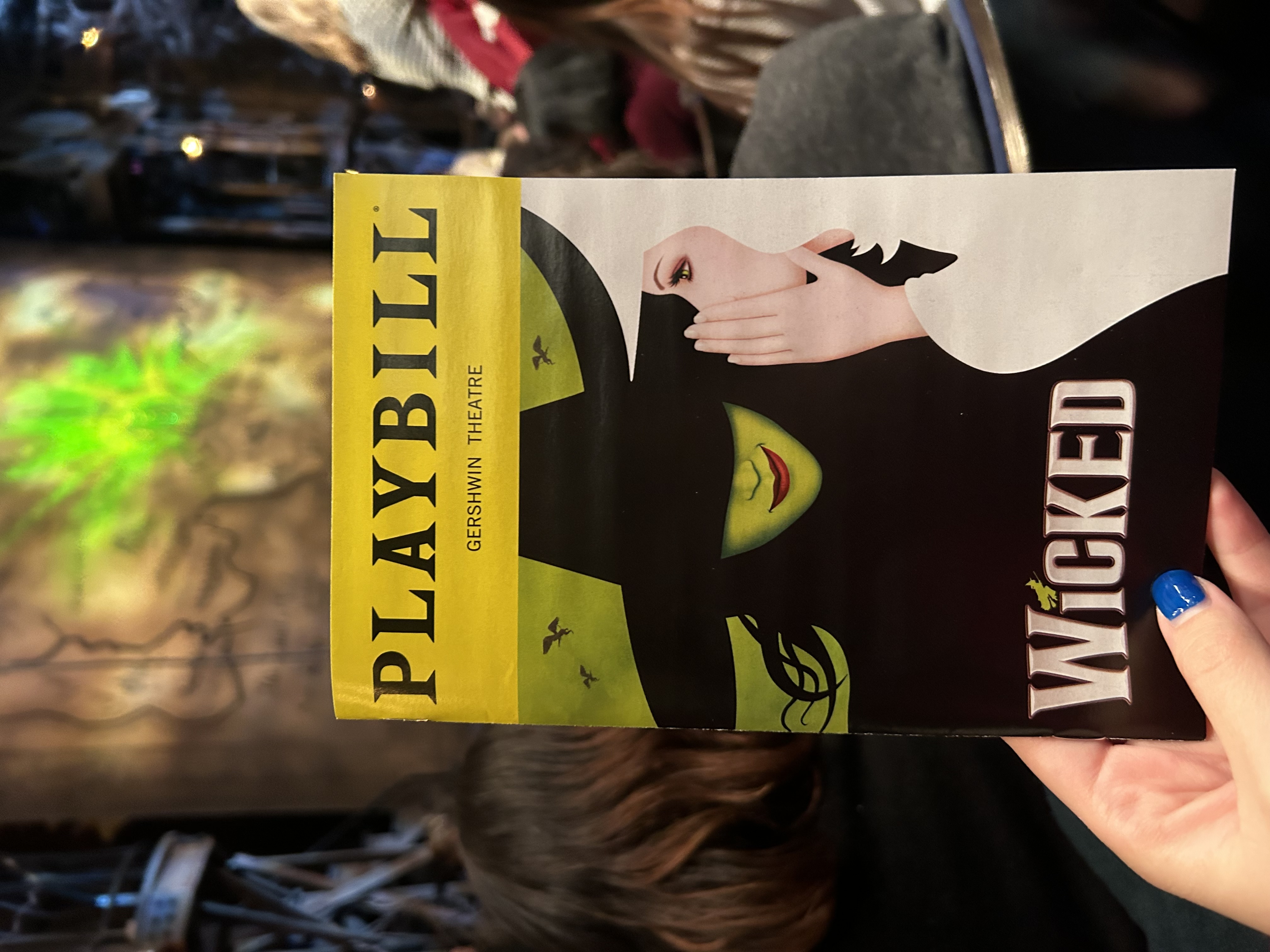 Wicked on Broadway Playbill